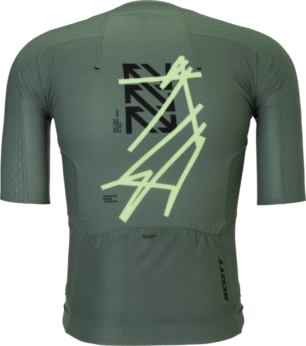 Scott Unlimited Aero Trikot kurzarm tranquil green (Herren)