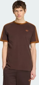 adidas 3-Streifen T-Shirt kurzarm aurora coffee/dusky bronze (Herren)