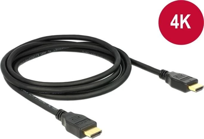 DeLOCK 4K High Speed mit Ethernet HDMI 2.0 Kabel, 1m
