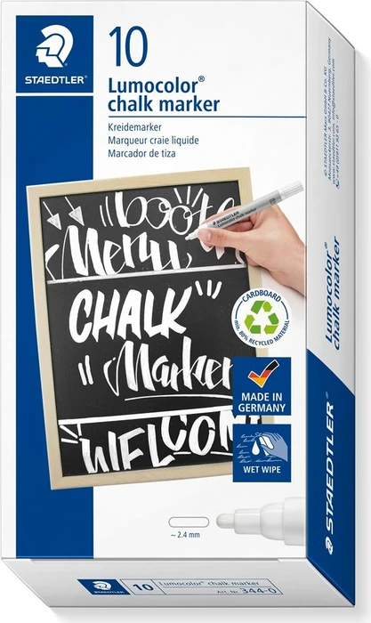 Staedtler Kreidemarker 344 Kreidestift weiß