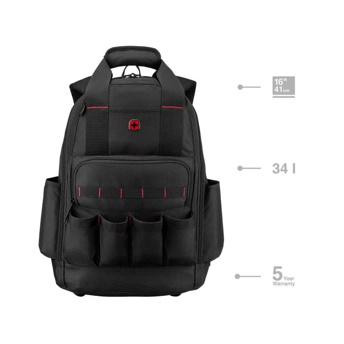 Wenger Werkzeugrucksack Advanced 16", schwarz