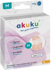 Akuku Postpartum/Wochenbett Mehrweg Schutzhose Größe XXL, 2 Stück