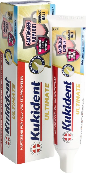 Kukident Ultimate Haftcreme frischer Geschmack, 40g