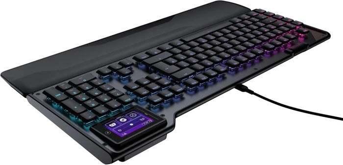 Turtle Beach Command Series KB5, schwarz, LEDs RGB, Low-Profile TITAN Linear, USB, DE