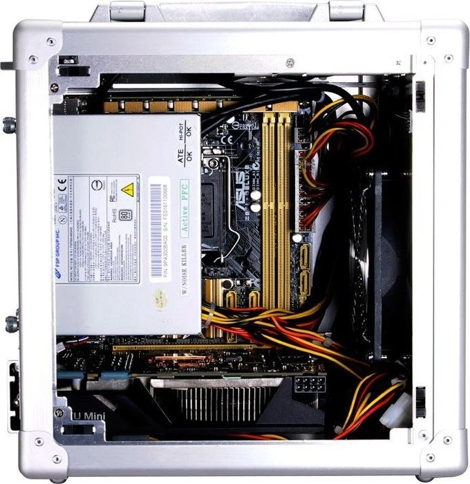 Lian Li PC-TU100A silber, Mini-ITX