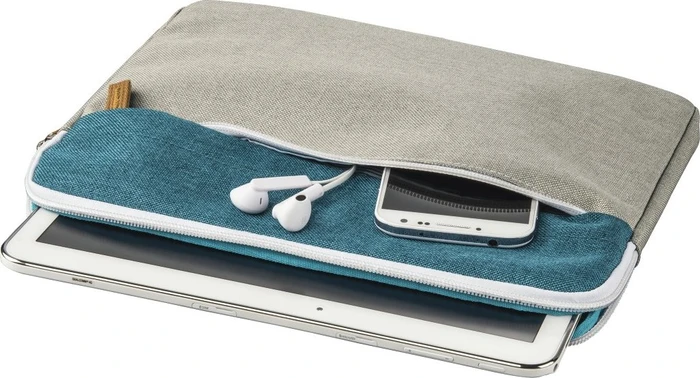 Hama Laptop-Sleeve Florenz 11" grau/petrol