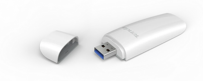Tenda U18, 2.4GHz/5GHz WLAN, USB-A 3.0 [Stecker]