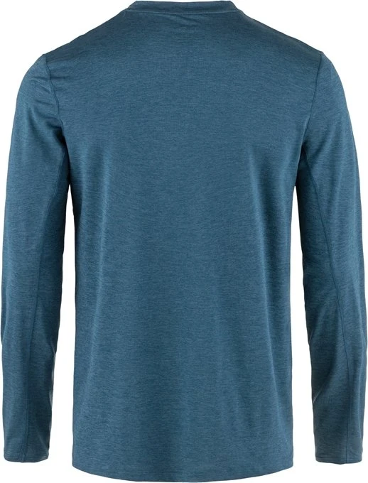 Fjällräven Abisko Day Hike Funktionsshirt langarm indigo blue (Herren)