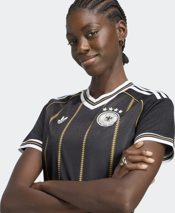 adidas FIFA WM 2026 Deutschland Ausweichtrikot kurzarm schwarz (Damen)