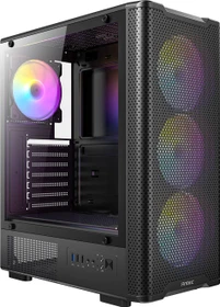 Antec VX310 ARGB, schwarz, Glasfenster (0-761345-10232-2)