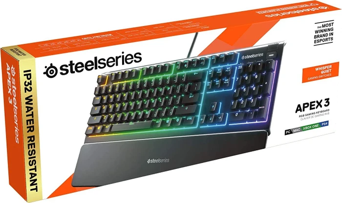 SteelSeries Apex 3, USB, DE