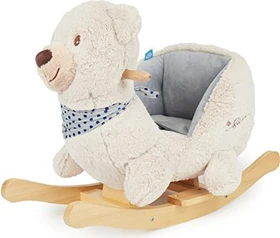 Bieco Schaukeltier Baby Bär creme