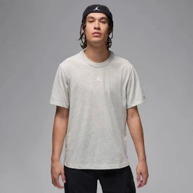 Nike Jordan Sport Dri-FIT Funktionsshirt kurzarm grey heather/white (Herren)