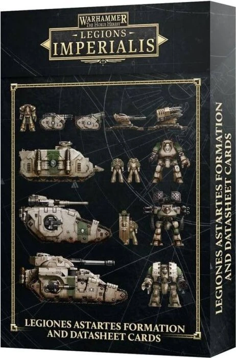 Games Workshop Warhammer The Horus Heresy: Legions Imperialis - Legiones Astartes - Formation and Datasheet Cards (EN)