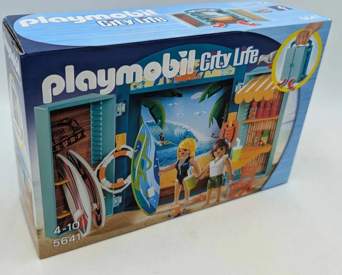 playmobil City Life Aufklapp-Spiel-Box Surf Shop