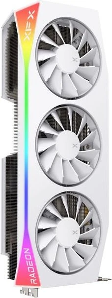 XFX Mercury Radeon RX 9070 XT OC White Magnetic Air Edition with RGB, 16GB GDDR6, HDMI, 3x DP