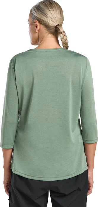 Jack Wolfskin Crosstrail Funktionsshirt 3/4 eucalyptus (Damen)