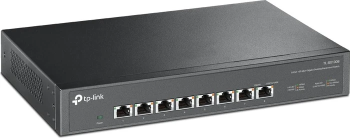 TP-Link TL-SX100 Desktop 10G Switch, 8x RJ-45