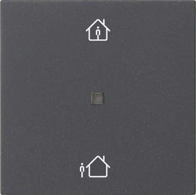 Gira System 55 KNX RF Bedienaufsatz 1fach Heizmodus, anthrazit