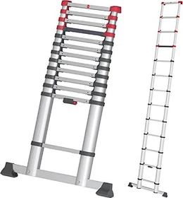 Hailo Flexline 380 Teleskopleiter, 13 Stufen