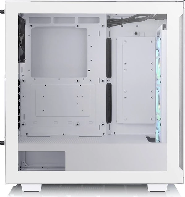 Thermaltake V350 TG ARGB Air Snow Edition, weiß, Glasfenster