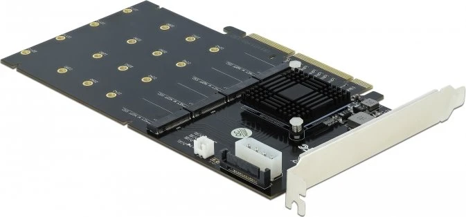 DeLOCK 4x M.2 PCIe, PCIe 3.0 x16