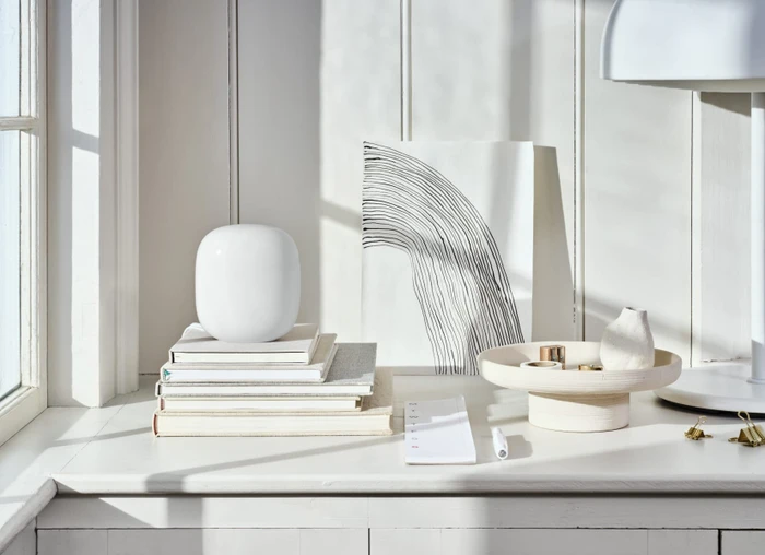 Google Nest WiFi Pro, AXE4200, Snow, 1er
