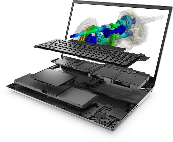 Dell Precision 7770, Core i9-12950HX, 32GB RAM, 1TB SSD, RTX A4500, 5G, DE