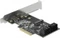 DeLOCK 4x SATA, 1x M.2 SATA, PCIe 3.0 x4 Vorschaubild