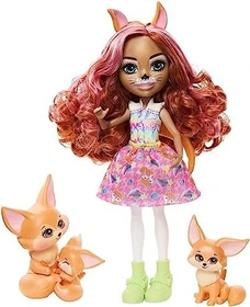 Mattel Enchantimals - Filigree Fuchs Familie