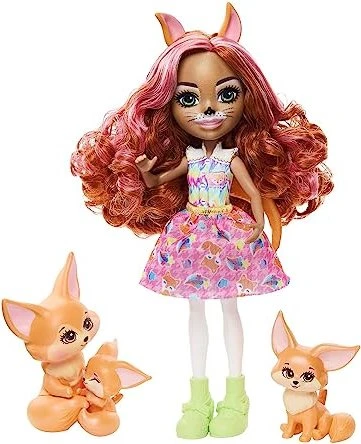 Mattel Enchantimals - Filigree Fuchs Familie