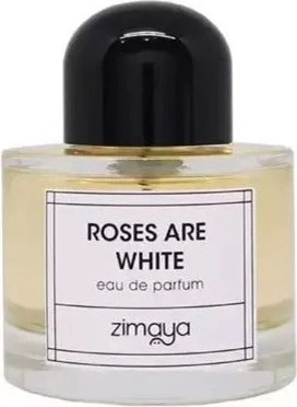 Zimaya Roses Are White Eau de Parfum, 100ml