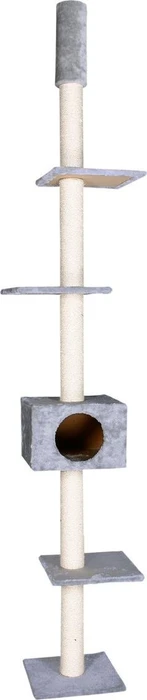 Karlie Kratzbaum Cometa mit Deckenspanner, beige/grau