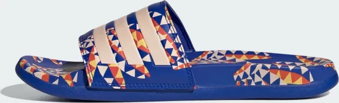 adidas Comfort Adilette bold blue/bliss orange (Damen)