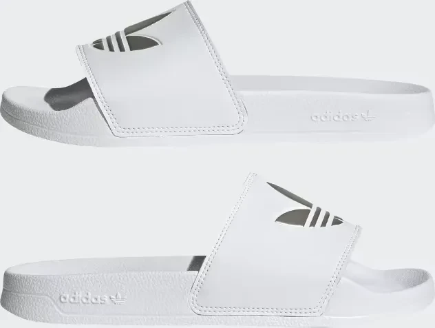 adidas Lite Adilette cloud white/matte silver