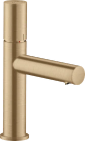 Hansgrohe Axor Uno Waschbeckenarmatur 110 mit Zerogriff und Ablaufgarnitur brushed bronze