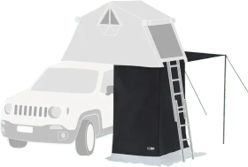 Autohome Overland Large Dachzelt bordeaux