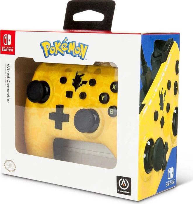 PowerA Wired Controller Pikachu Silhouette (Switch)