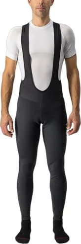 Castelli Entrata Wind Bibtight Fahrradhose lang schwarz (Herren)