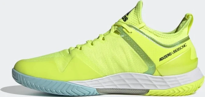 adidas Adizero Ubersonic 4 solar yellow/core black/hazy sky (Herren)