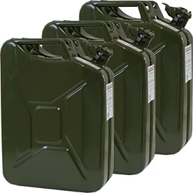 Bauprofi Stahlblechkanister 20l grün