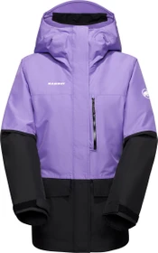 Mammut Fall Line HS Thermo Hooded Skijacke lavandin/black (Damen)