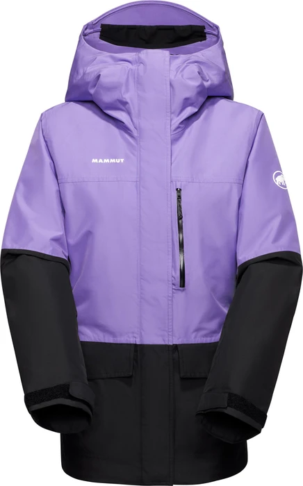 Mammut Fall Line HS Thermo Hooded Skijacke lavandin/black (Damen)
