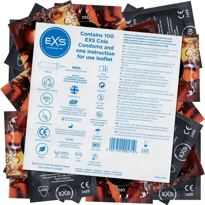 EXS Crazy Cola Flavour, 100 Stück