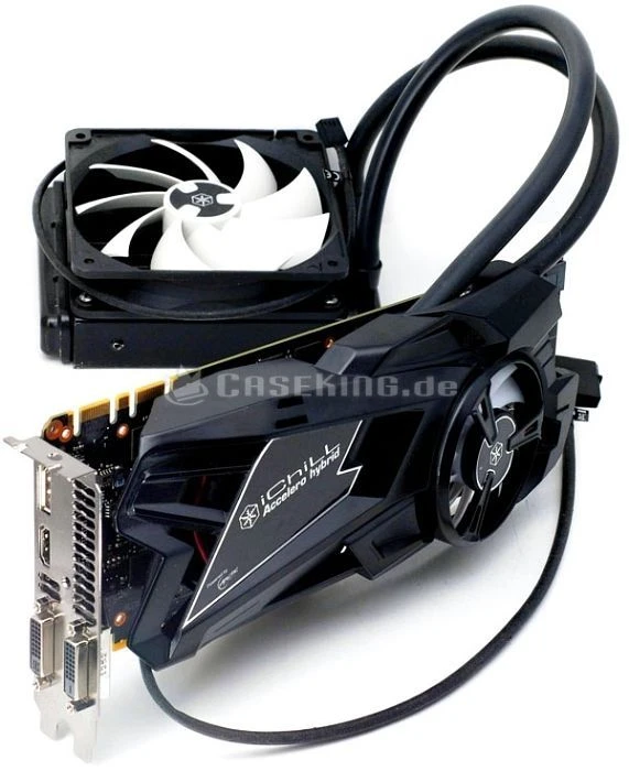 INNO3D GeForce GTX 780 iCHILL Black Accelero Hybrid, 6GB GDDR5, 2x DVI, HDMI, DP