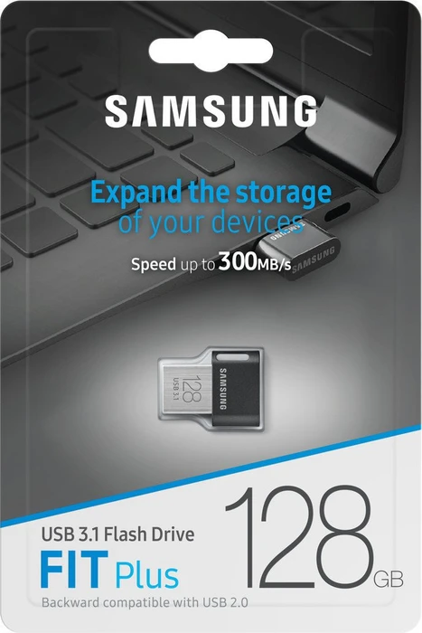 Samsung FIT Plus 128GB, USB-A, USB 3.2 Gen 1×1