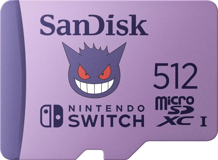 SanDisk Nintendo Switch R100/W90 512GB, UHS-I U3, Class 10