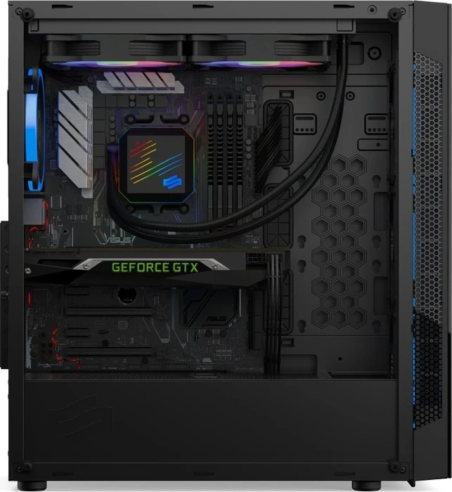 Endorfy SilentiumPC Armis AR6X TG RGB, Glasfenster