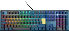 Ducky One 3 DayBreak PBT blau, LEDs RGB, MX SPEED RGB Silver, USB, DE