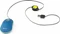 NGS Sin Laptop Mouse with Retractable Cable blau, USB Vorschaubild